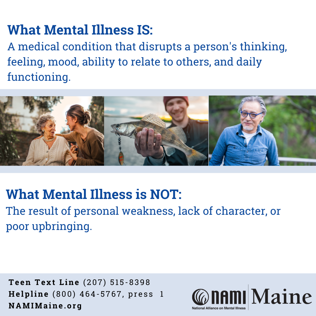What is Mental Illness - NAMI Maine Support